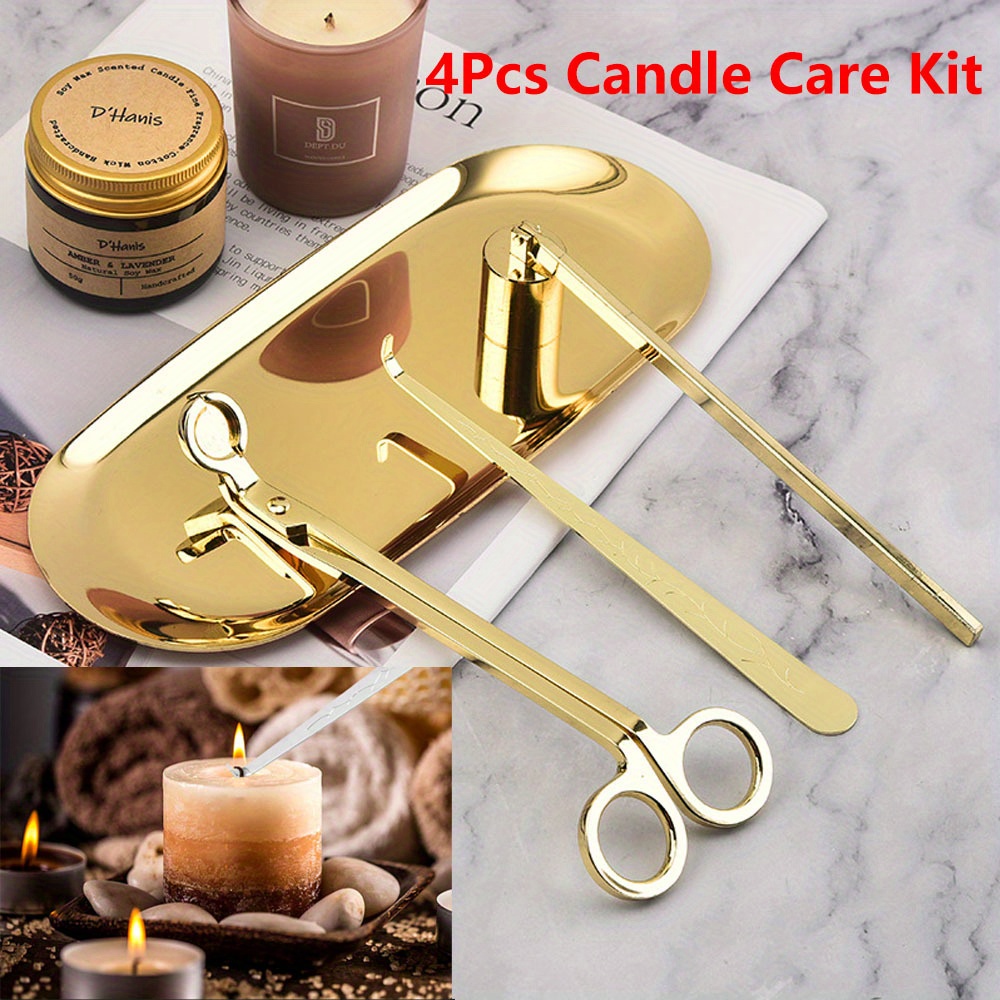 Home Barbershop - 4 stks/set Luxe Kaars Care Kit