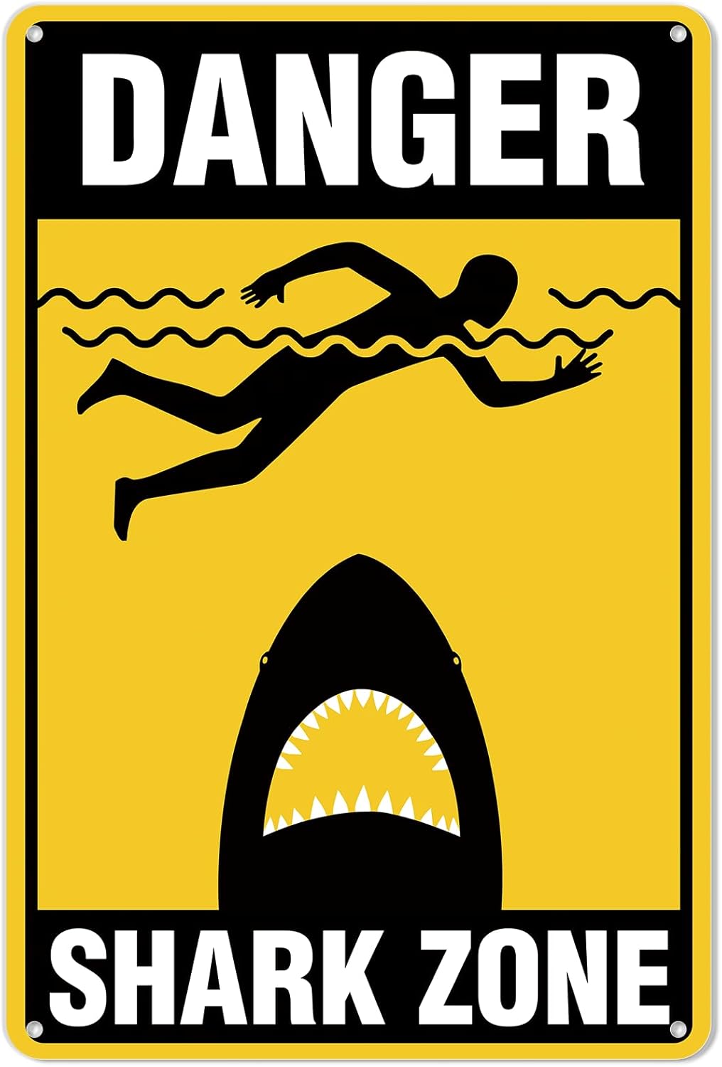 Home Bar And Coffee - Danger Shark Zone voor thuis, woonkamer,