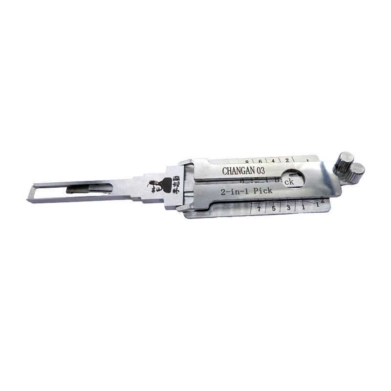 Ice Pick Pick - Originele Lishi CHANGAN03 2-in-1 slotenmaker decoder