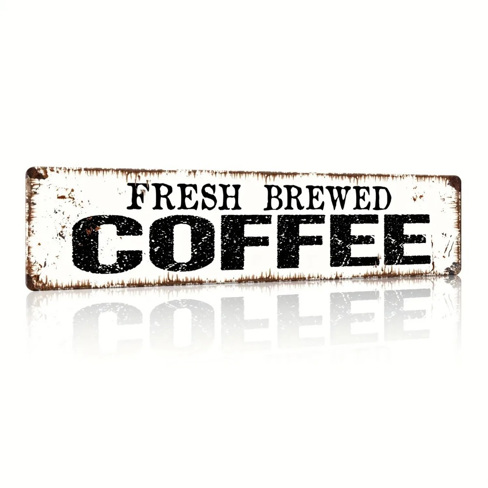 Home Bar And Coffee - CIFbuy Gepersonaliseerde Aanpasbare Acryl Wandplaat 15,7x3,9