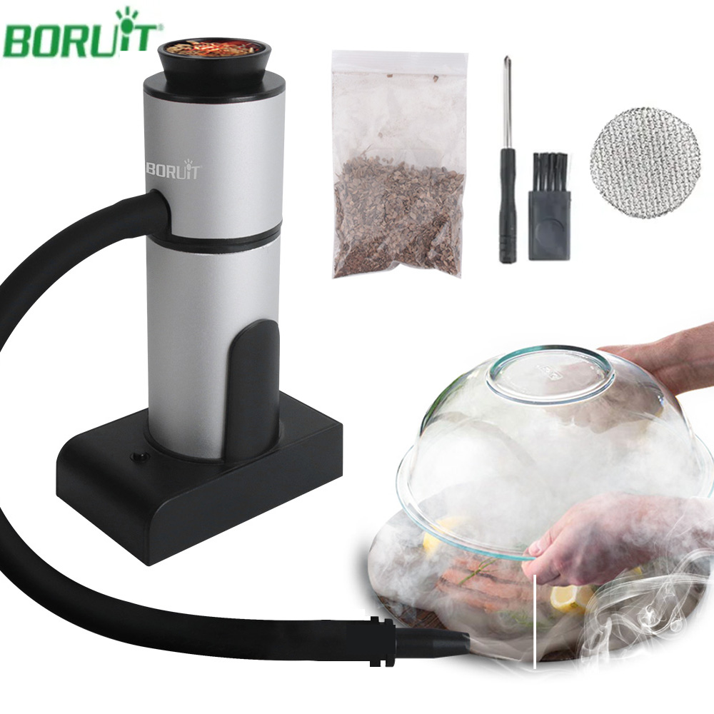Smoking Gun Kit - BORUiT Draagbare Moleculaire Keuken Roken Pistool