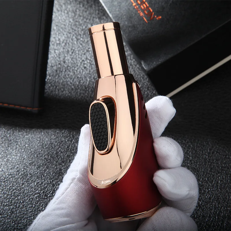 Smoking Gun Kit - Jobon Winddichte Blauwe Vlam Aansteker Butaan