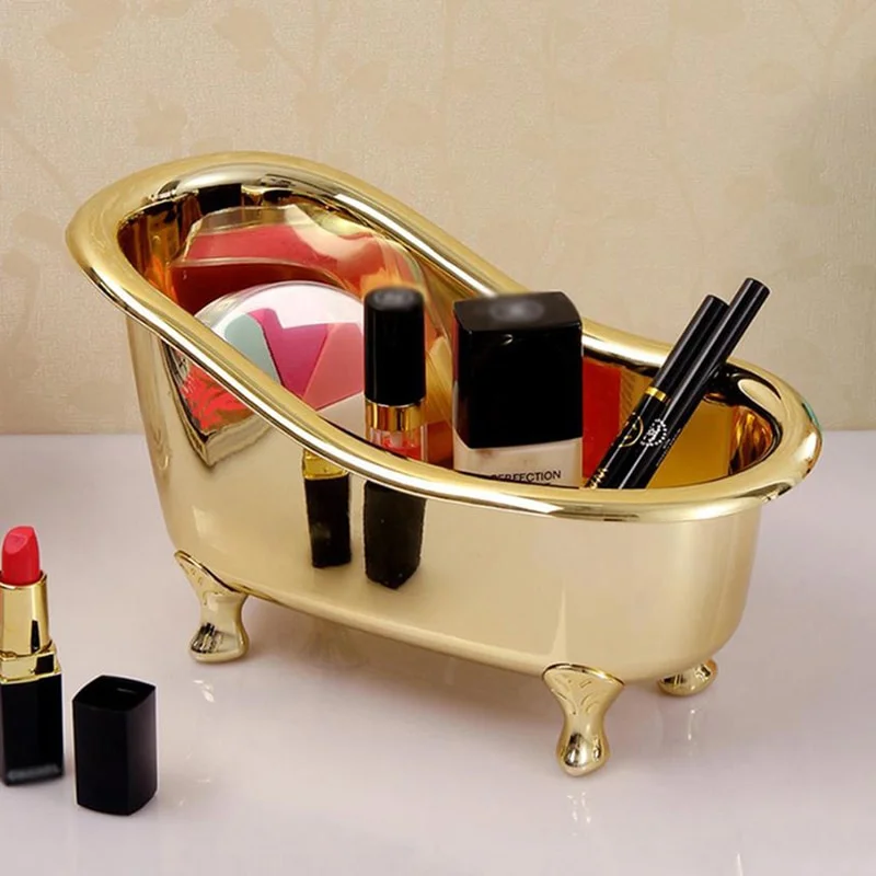 Bar Cart Gold - Mini Bad Zeep Sieraden Opbergdoos Make