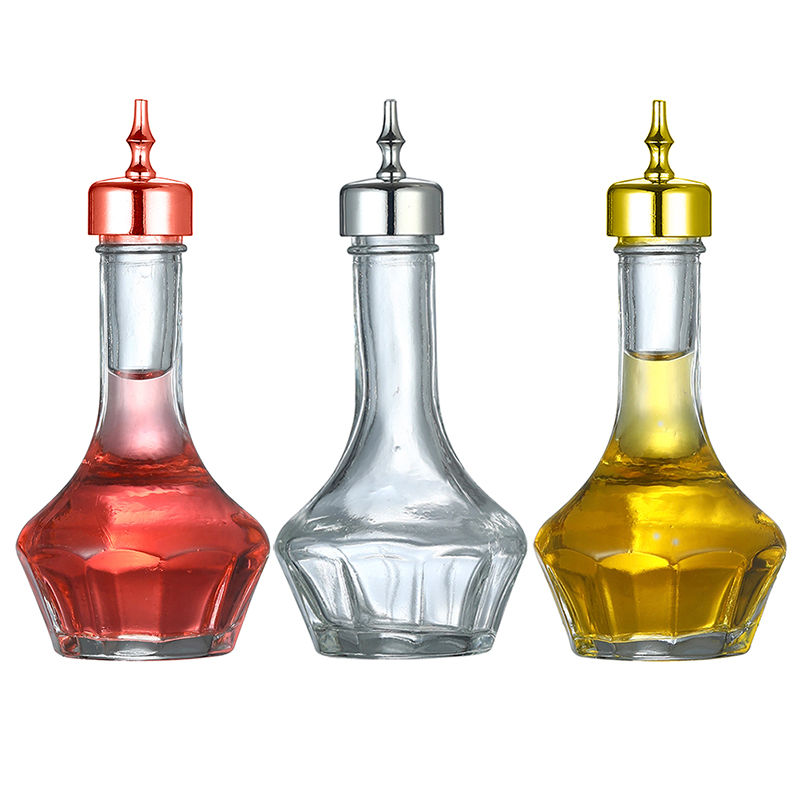Bitters Bottle Set - Bitters Fles Glazen Dash Fles met