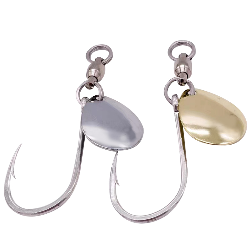 Jigger Double Sided - TAKEDO-enkele vishaken, dubbele lagerwartel, Jig Assist-haak,