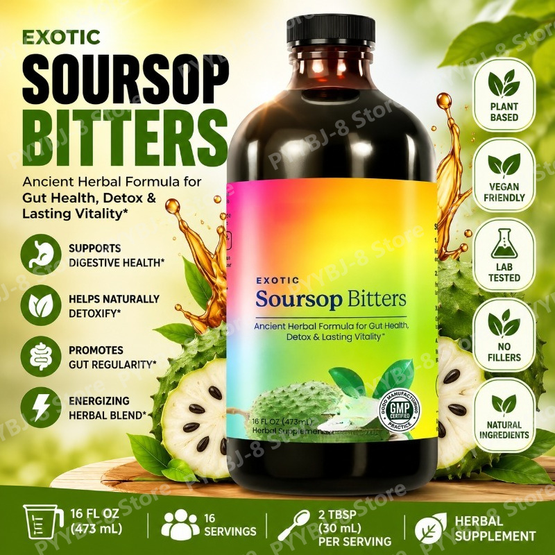Bitters Bottle Set - Zuurzak Bittere Druppels Vloeibaar 473ml 15