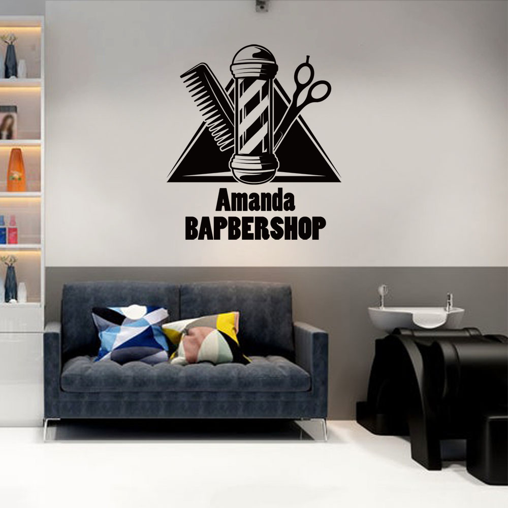 Home Barbershop - 1PC Hot Sale Barbershop Gepersonaliseerde Tekst