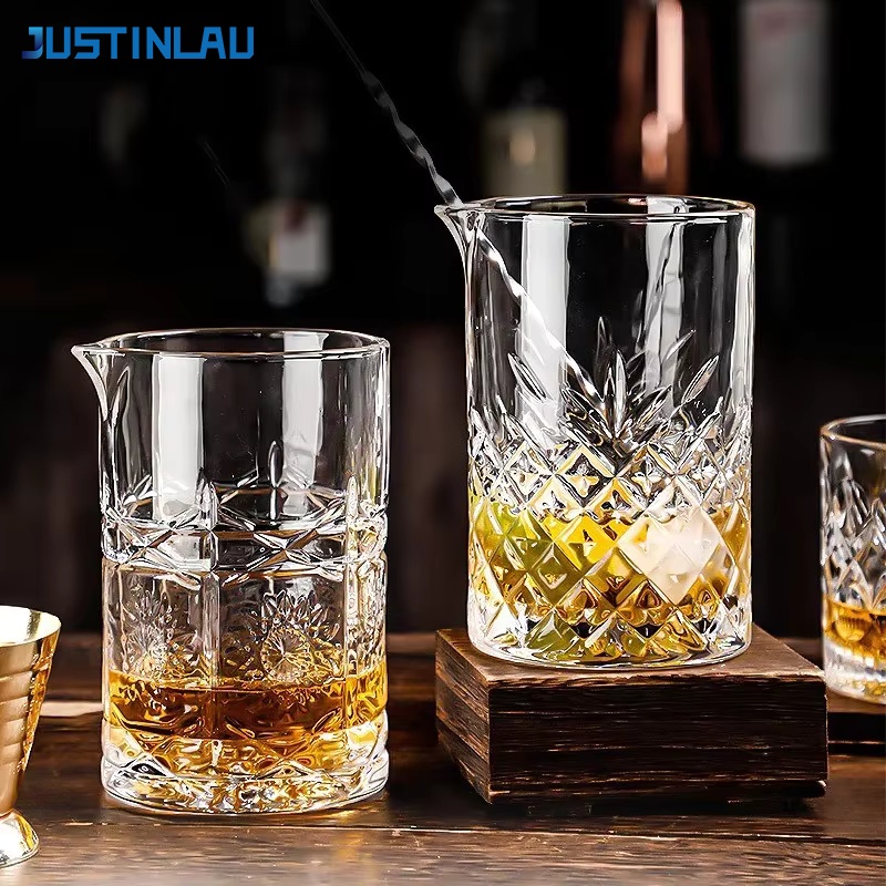 Bitters Bottle Set - JUSTINLAU Cocktail Shaker Whiskey Glass Cup