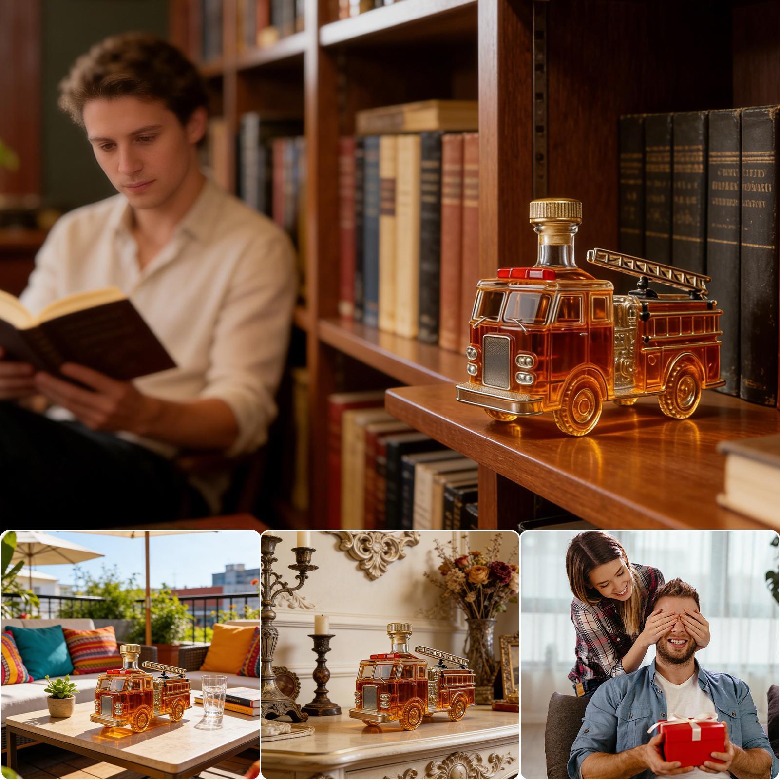 Glazen whiskykaraf in de vorm  - Home Bar And Cabinet recensie en prijs