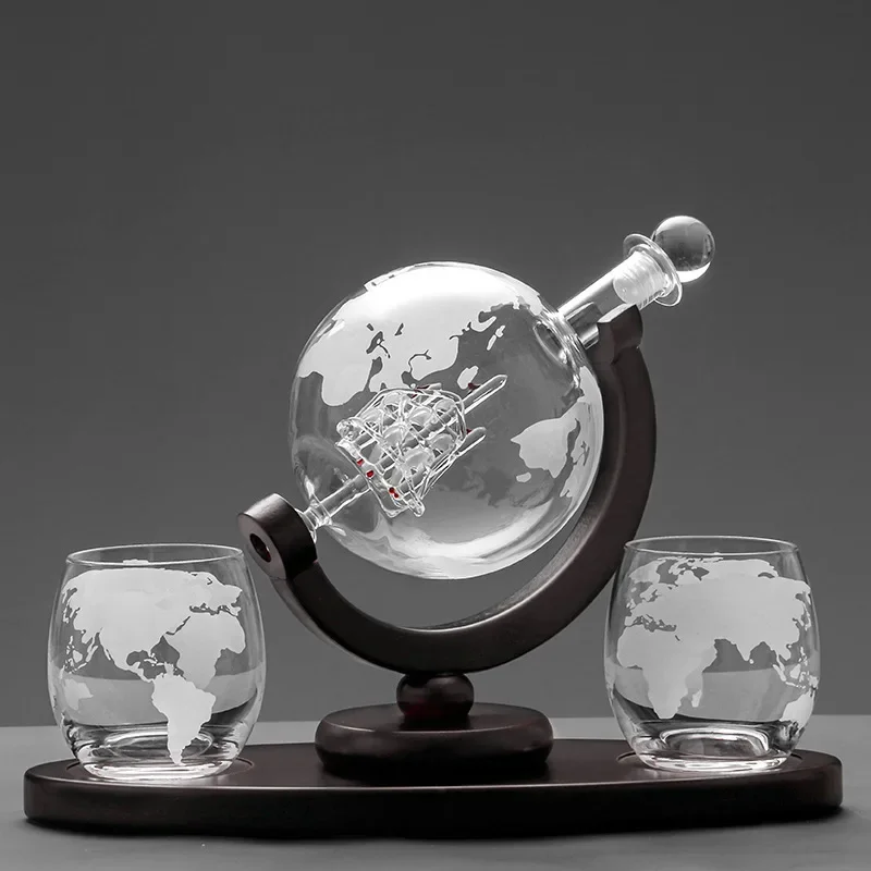 Whisky Glas Set Crystal Globe  - Decanter Globe Set recensie en prijs