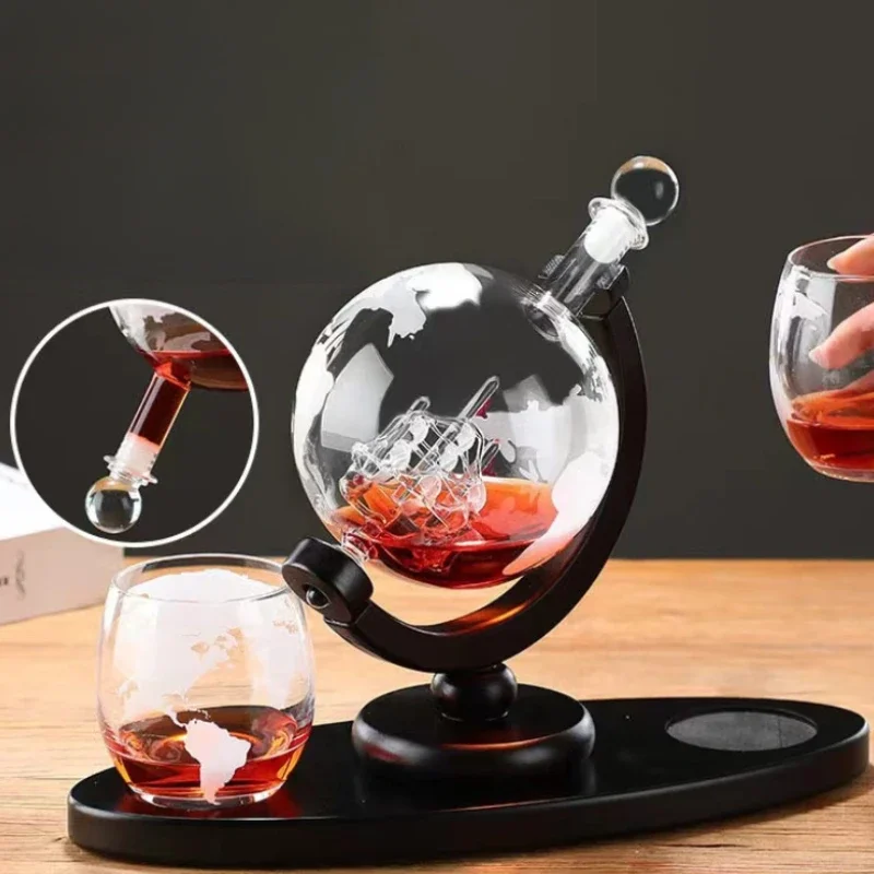 850ml Whisky Globe Decanter Se - Decanter Globe Set recensie en prijs