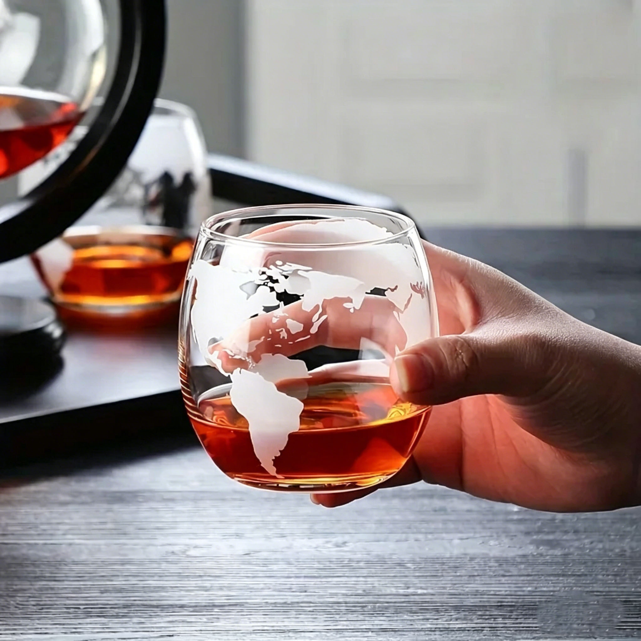 850ml Whisky Globe Decanter Se - Decanter Globe Set recensie en prijs