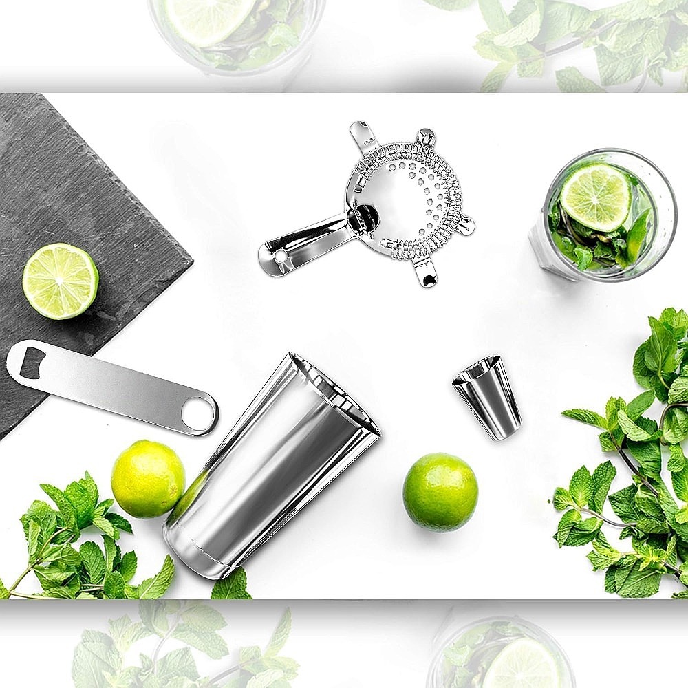 15-delige cocktailshakerset va - Cocktail Recipe Book recensie en prijs