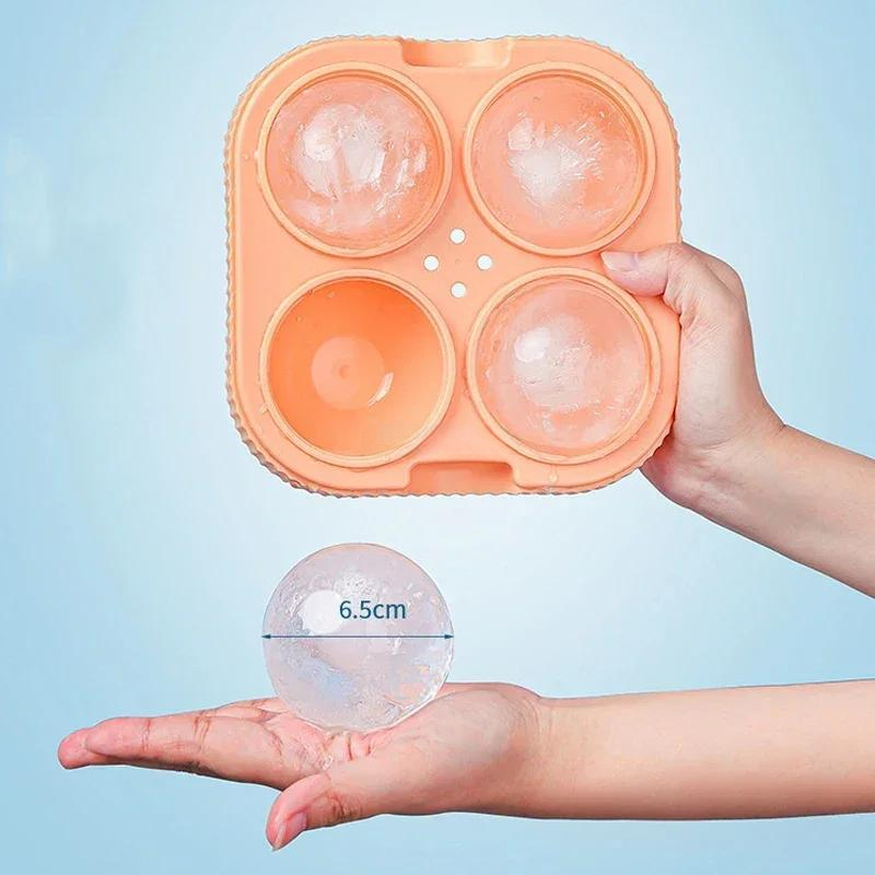 Siliconen Ijsbalmaker Grote 6. - Ice Mold Sphere recensie en prijs