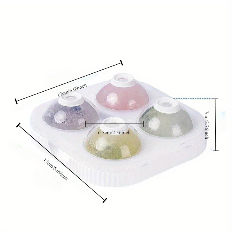 Siliconen Ijsbalmaker Grote 6. - Ice Mold Sphere recensie en prijs
